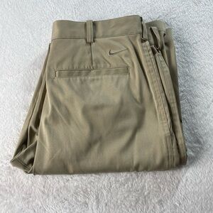 Nike Pants Men's 30x32 Dri-Fit Chino Golf Performance Preppy Khaki Tan Pants